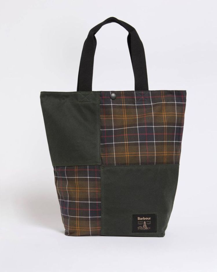 Field patchwork tot bag SG91 SAGE/CLASS