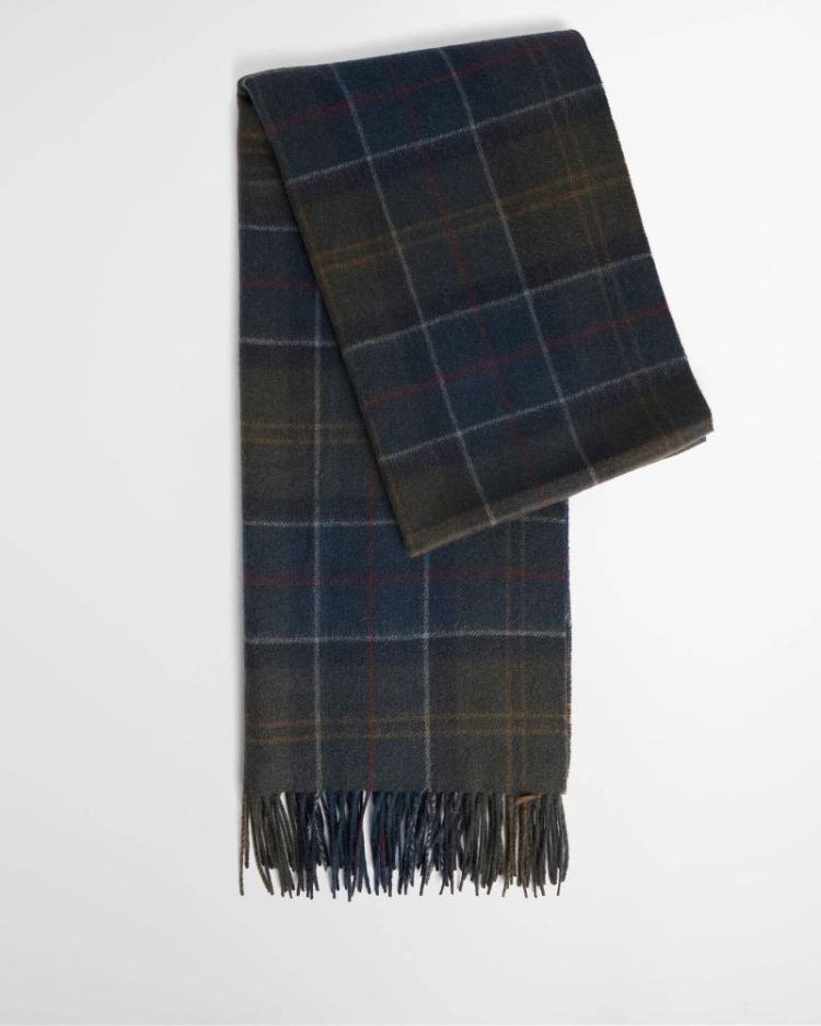 Braden tartan scarf TN43 SHADOW CLA