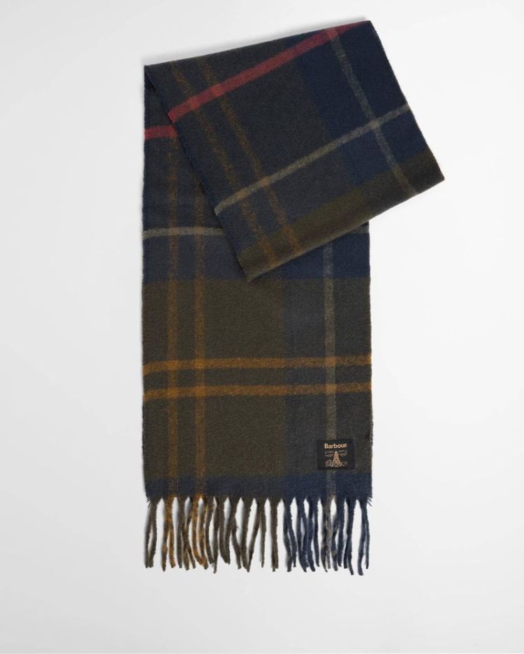 Yorklane tartan scarf TN43 SHADOW CLA