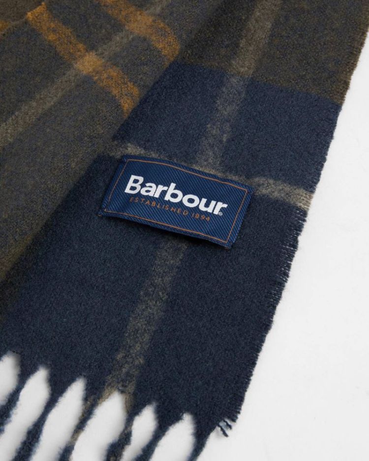 Yorklane tartan scarf TN43 SHADOW CLA