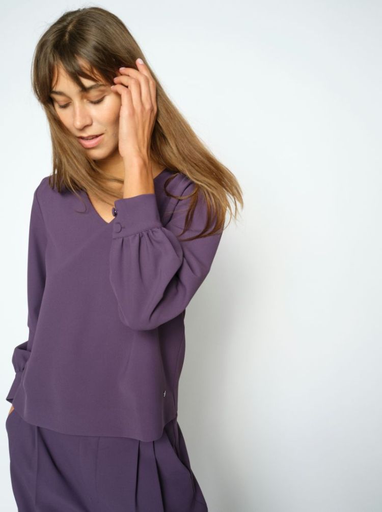 KYLIE MILEY BLOUSE 292 Sweet Grape