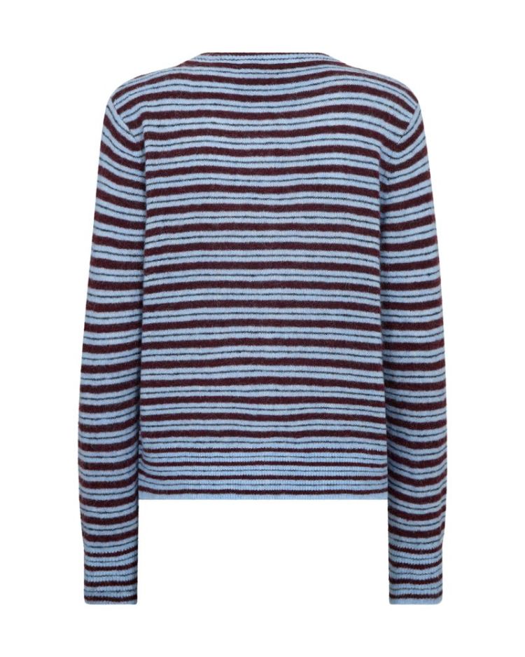 MILVI STRIPE CARDIGAN 278 Port Royale