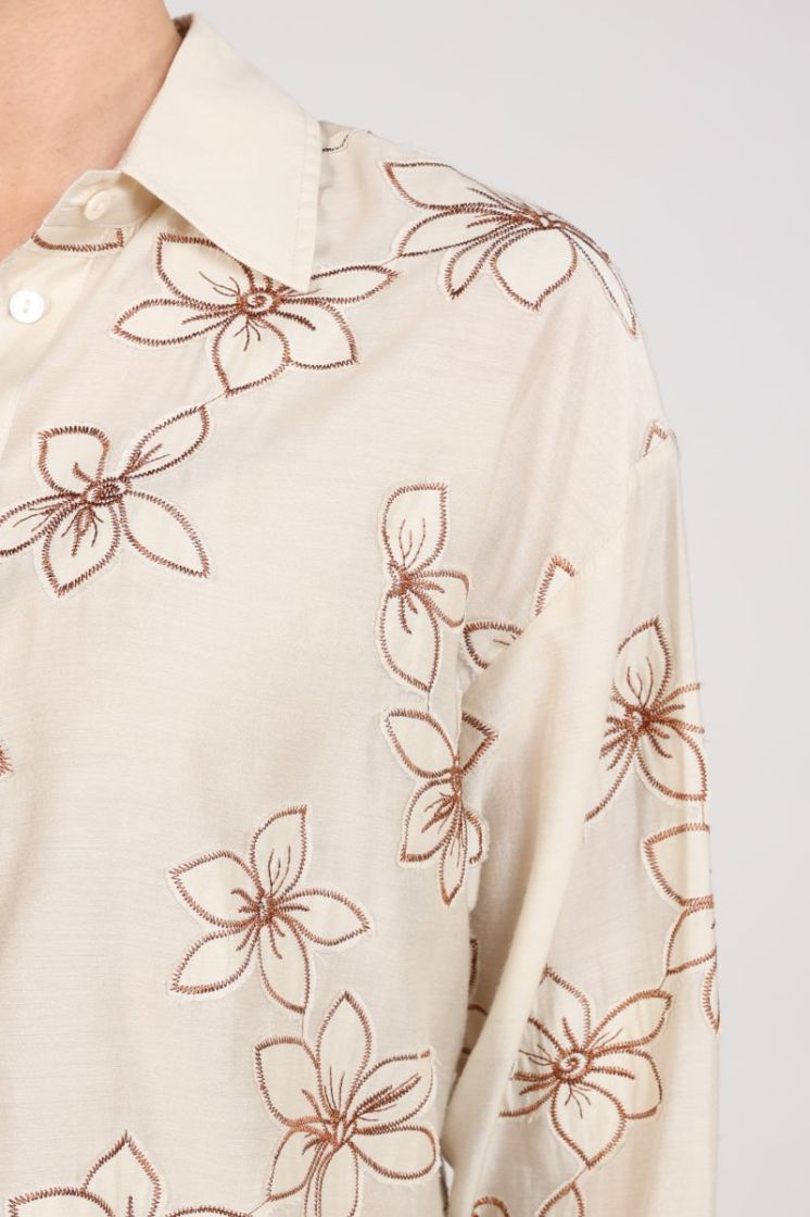 BAILEY BLOUSE FLOWER 9 Sand