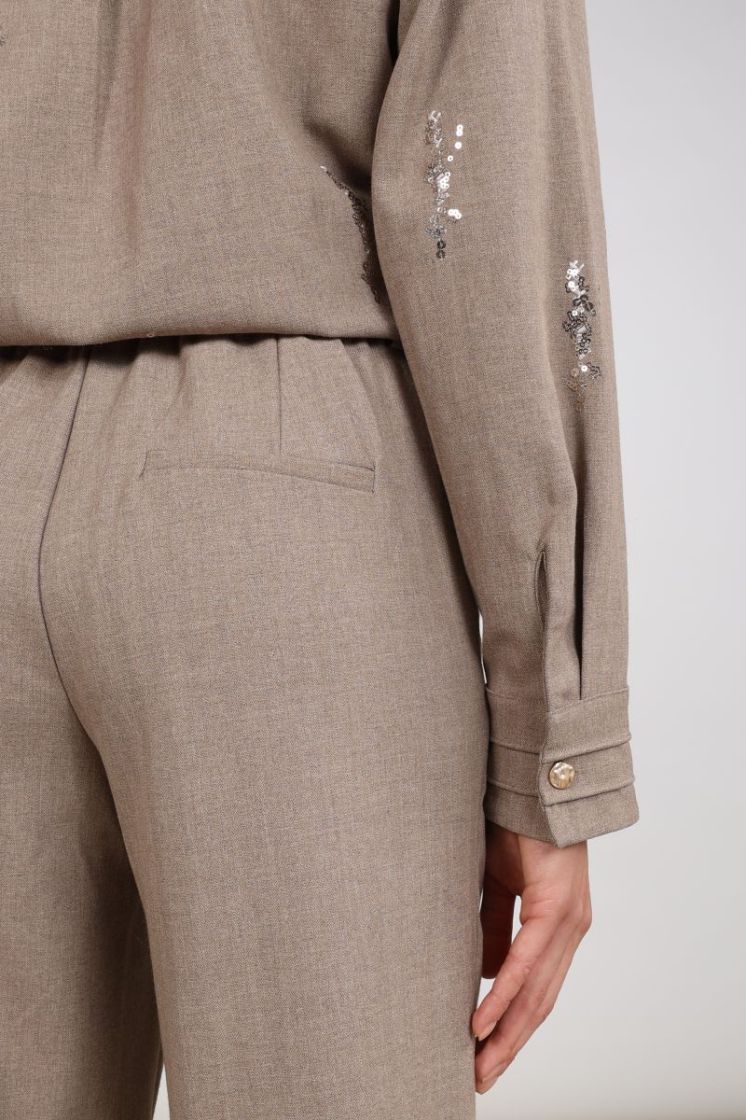JILL PANTS 60 Taupe