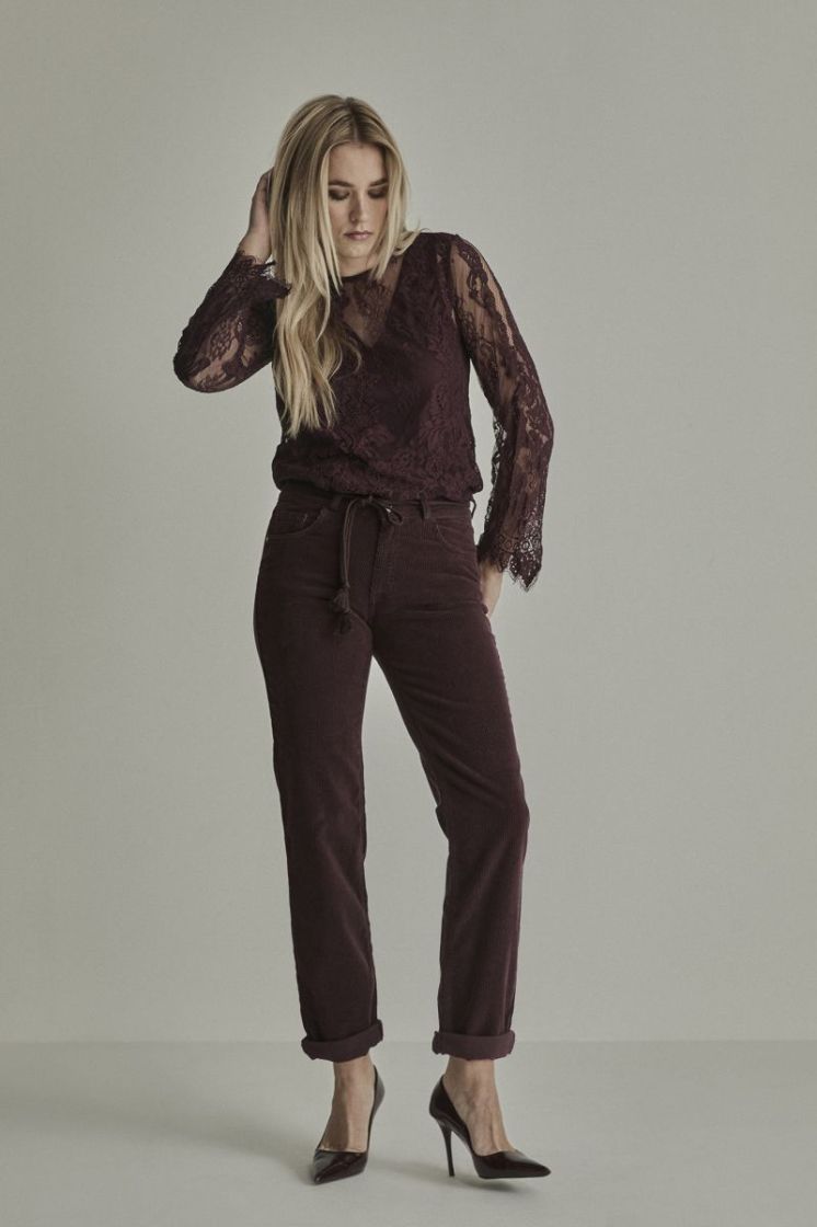 BOBBY 434 - Burgundy 