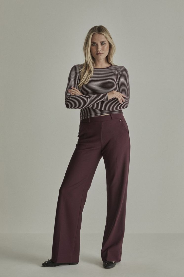 MIRA (ELASTIC) 434 - Burgundy 