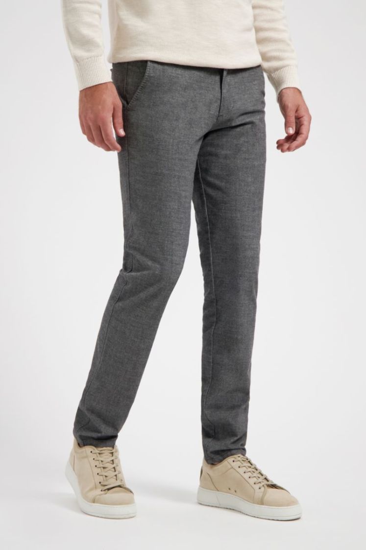 Chino Wool Look 031 Medium Grey