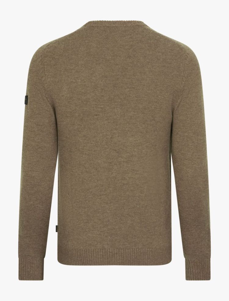 SANMORI ROUND NECK PULLOVER 840000 Taupe