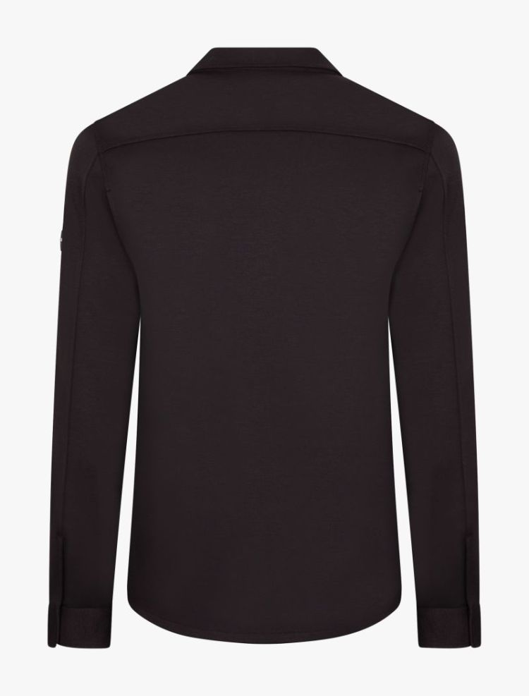 ZERADINO MELANGE OVERSHIRT 898006 Dark Bro