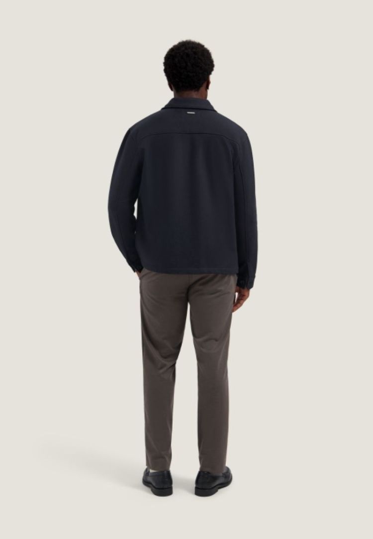 CALLUM BONDED OVERSHIRT 649 Dk. Navy