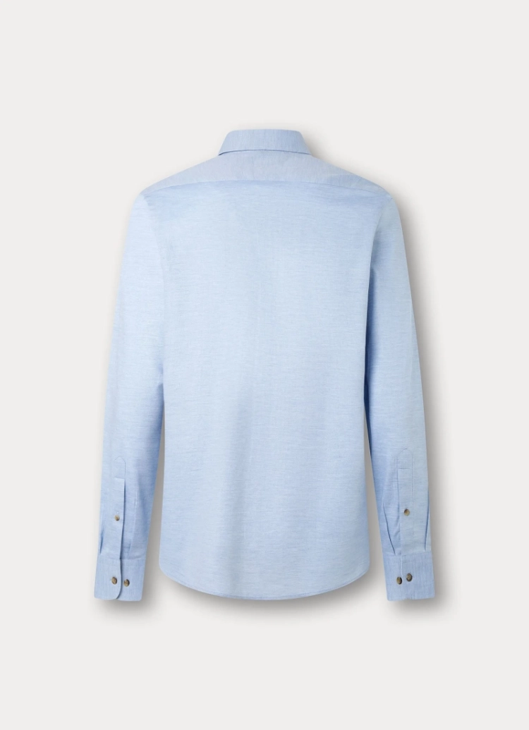 flannel multi trim 501 light blue
