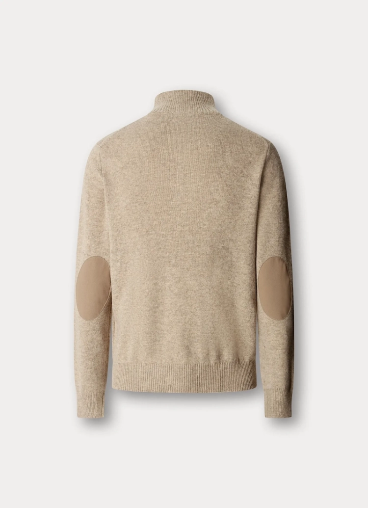 lambswool hzip 818 cream w