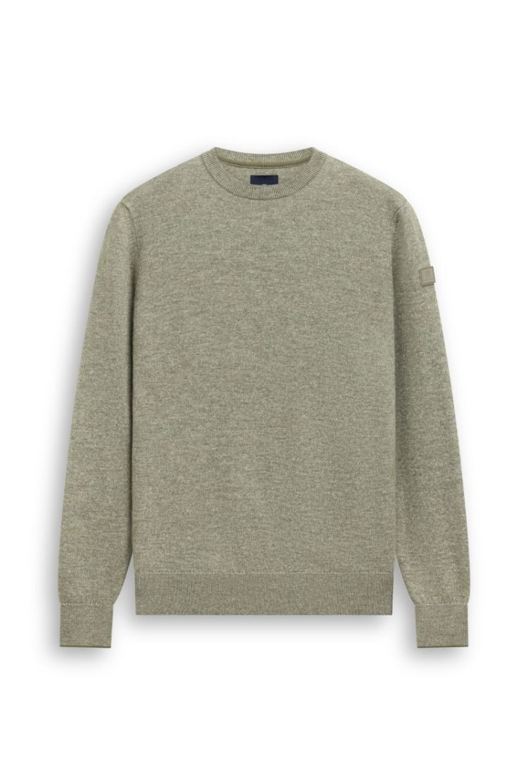 Pullovers 3719 mosgroen G