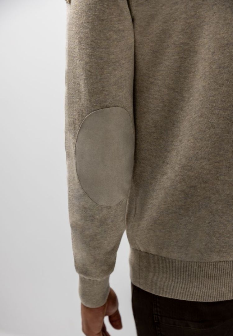 Pullovers 8700 taupe uni