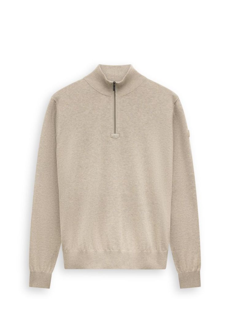 Pullovers 8700 taupe uni