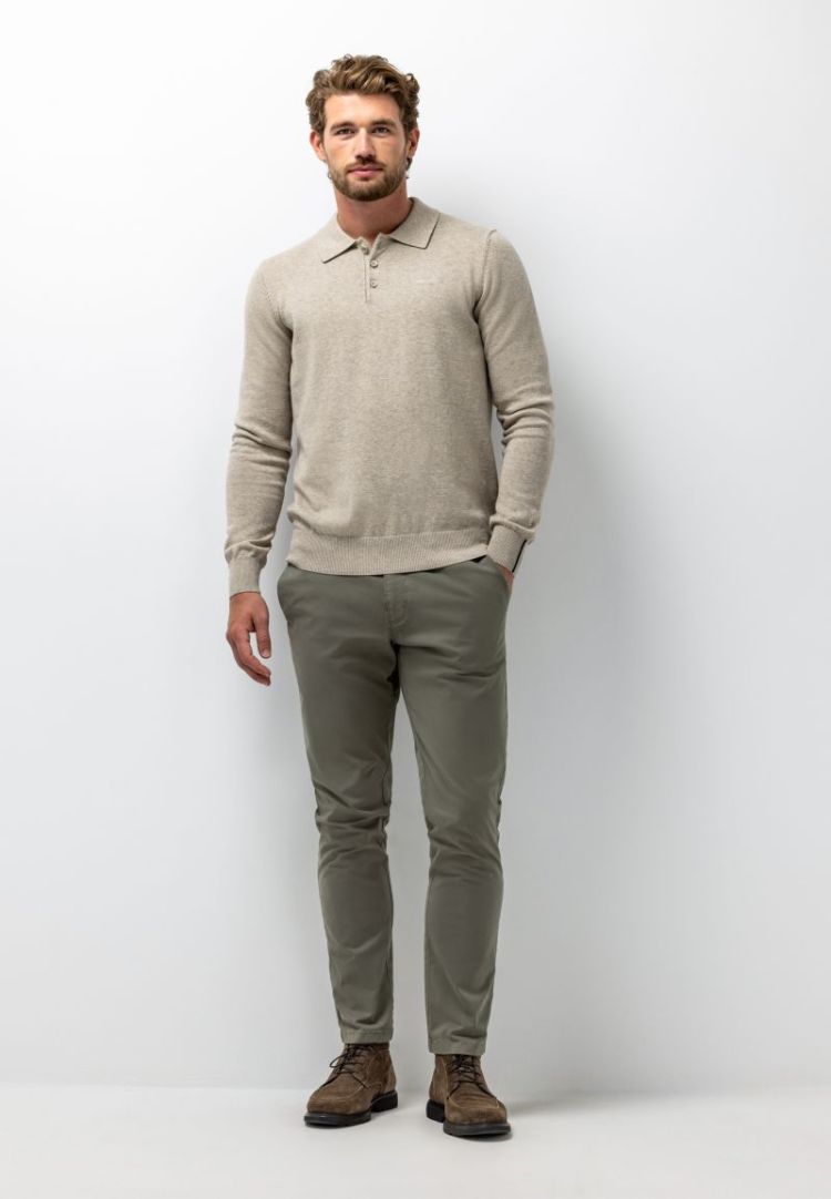 Pullovers 8700 taupe uni