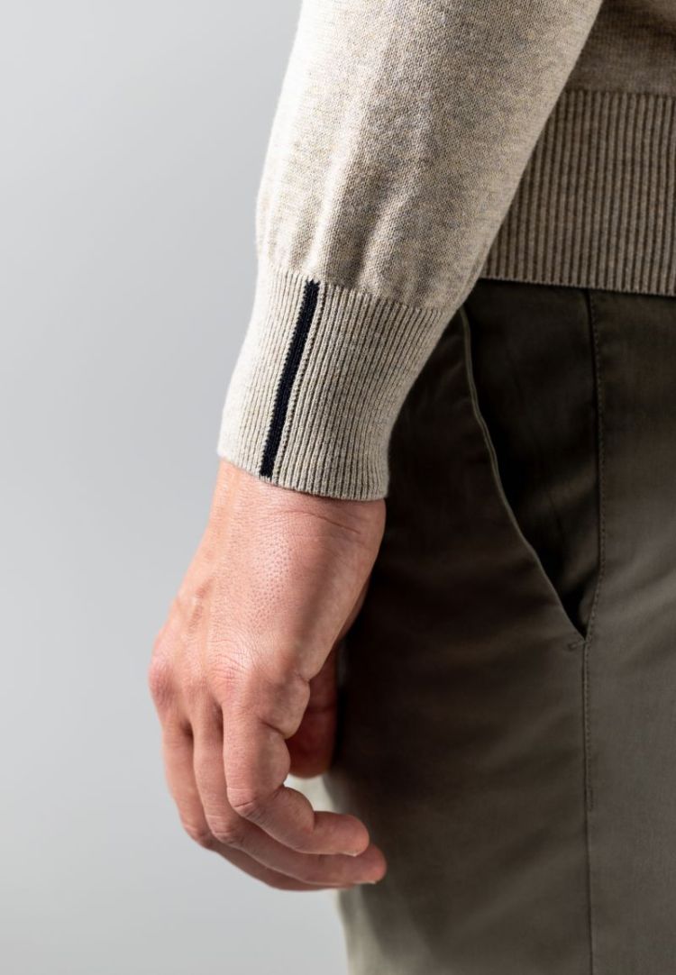 Pullovers 8700 taupe uni