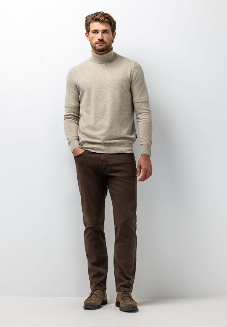 Pullovers 8700 taupe uni