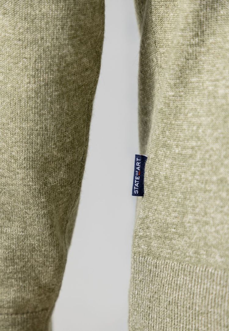 Pullovers 3719 mosgroen G