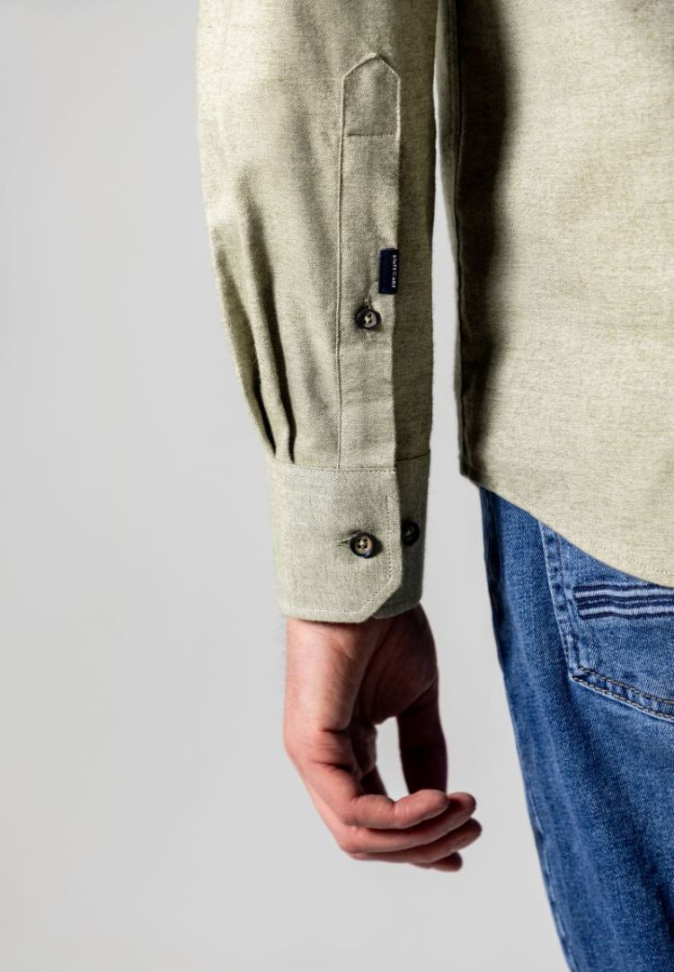 Shirts LM 3711 mosgroen w