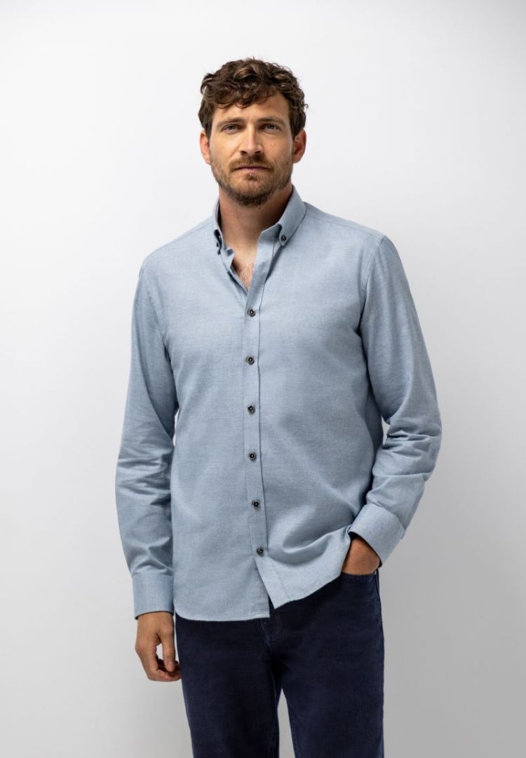 Shirts LM 5611 grijsblauw