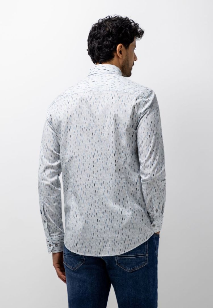 Shirts LM 5659 grijsblauw