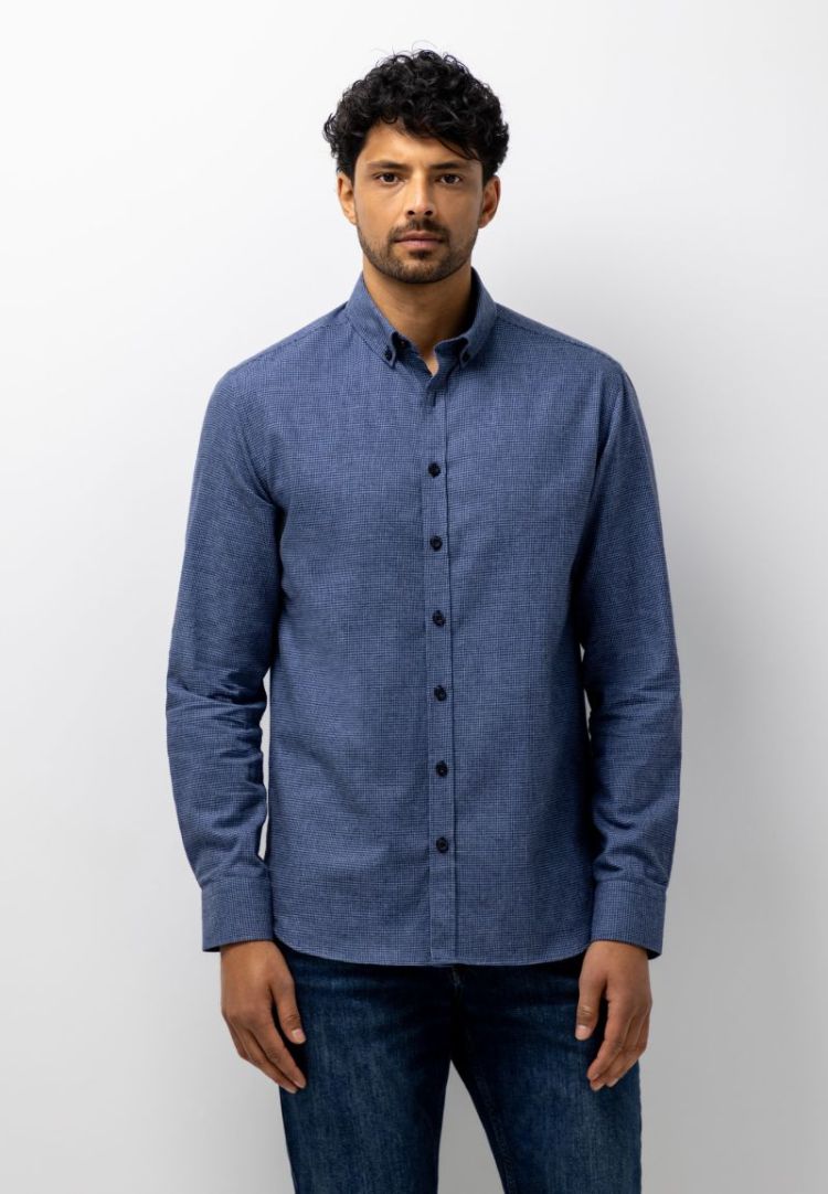 Shirts LM 5659 grijsblauw