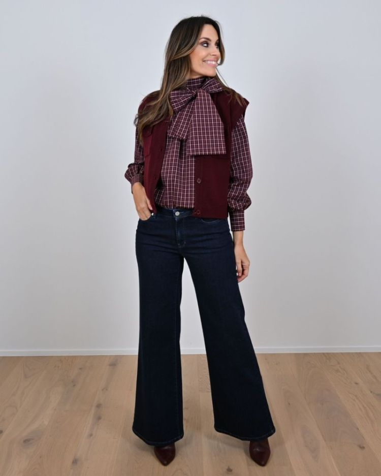 jeans donkerblauw