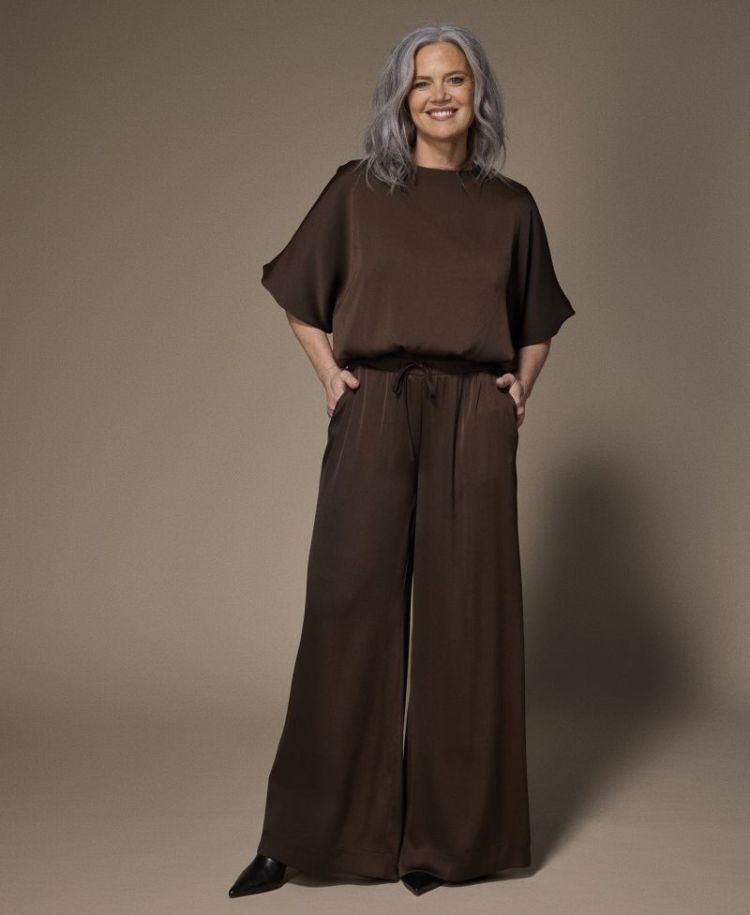 PIEN BLOUSE 040 Brown