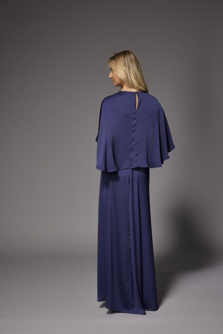 FELICE LONG DRESS 011 Navy