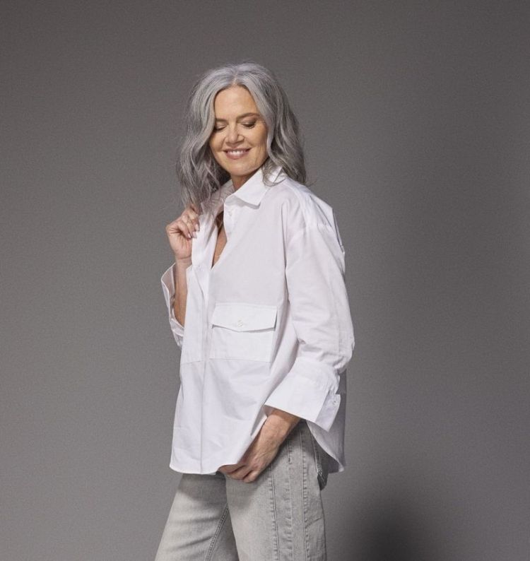 NORABEL BLOUSE 000 White
