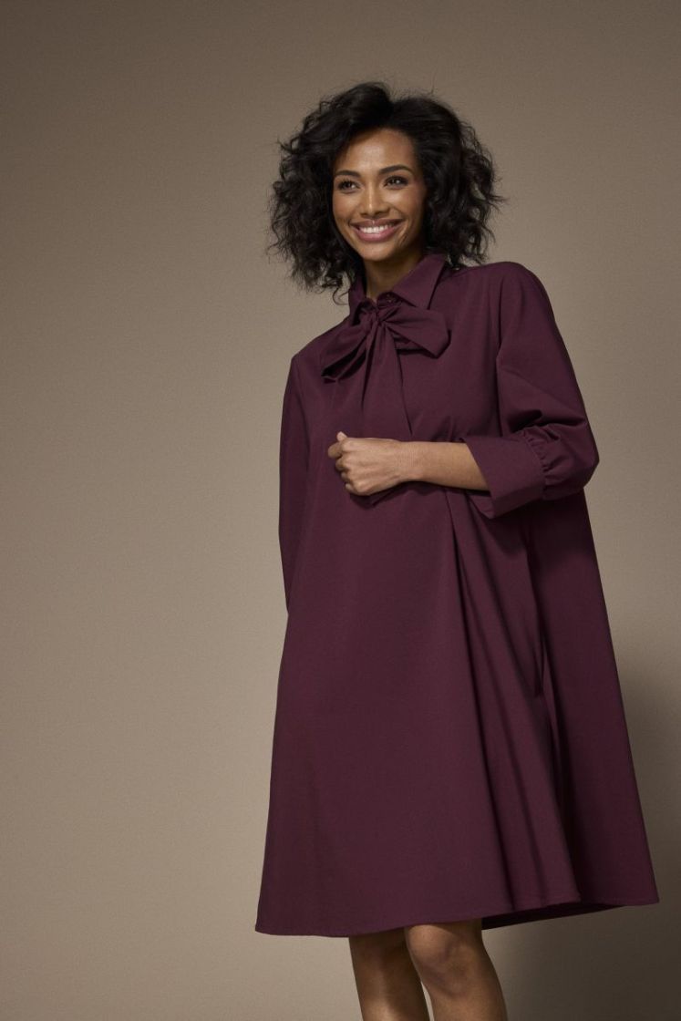 SIENNA DRESS 038 Plume