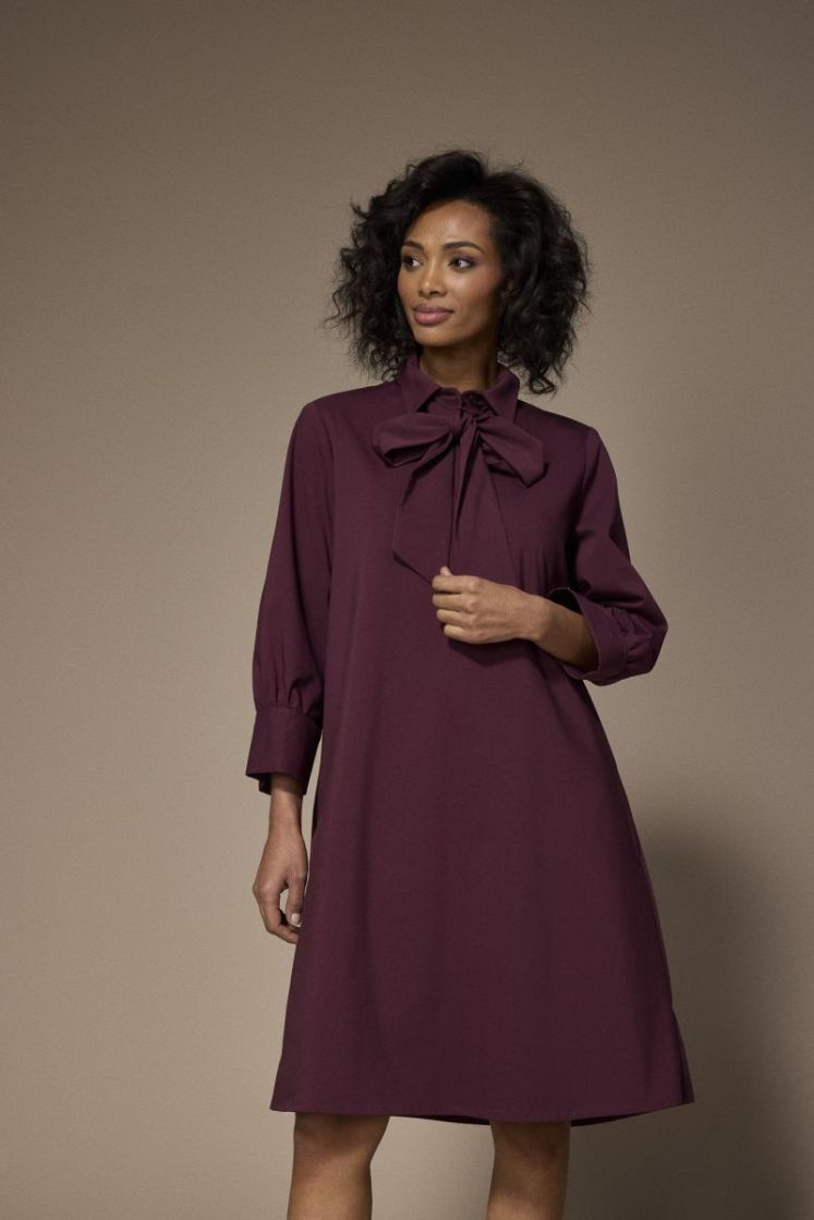 SIENNA DRESS 038 Plume