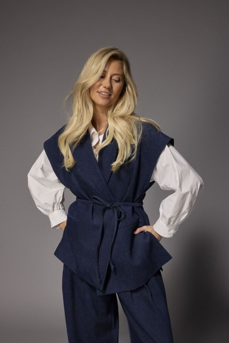 NAOMI GILET 011 Navy