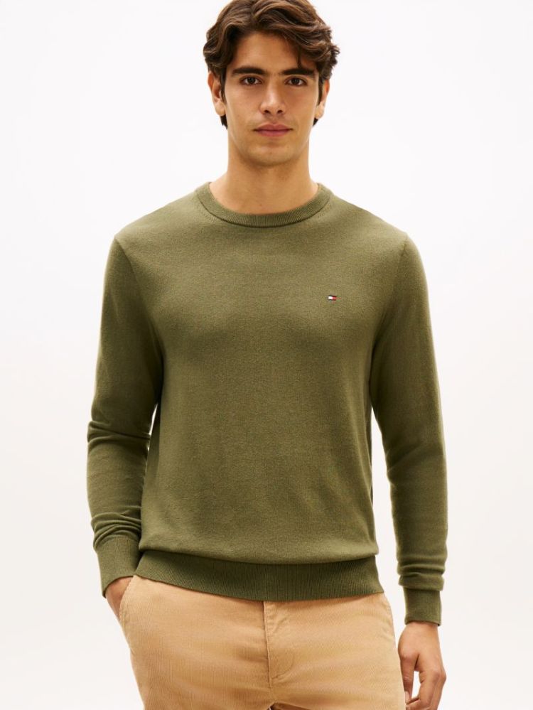 PIMA ORG CTN CASHMERE CREW NEC MT1