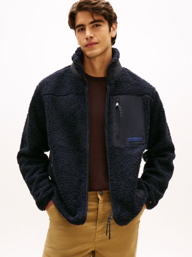 TEDDY FLEECE ZIP THROUGH DW5