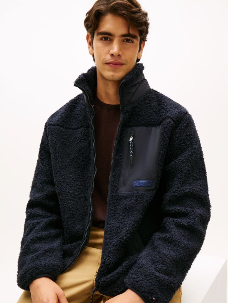 TEDDY FLEECE ZIP THROUGH DW5