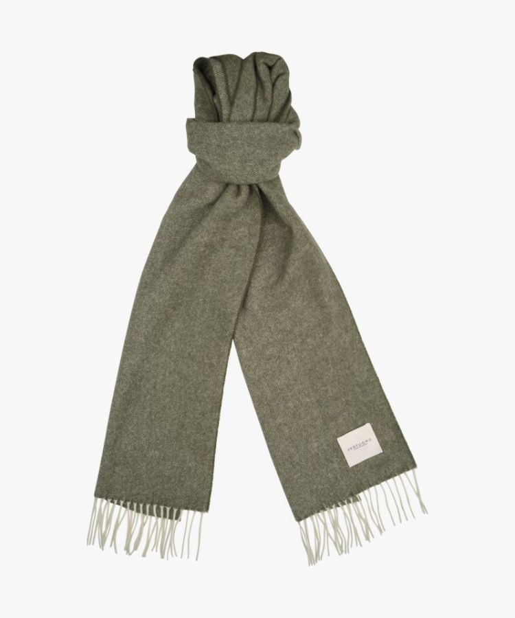 SCARF LAMBSWOOL GREEN Z 