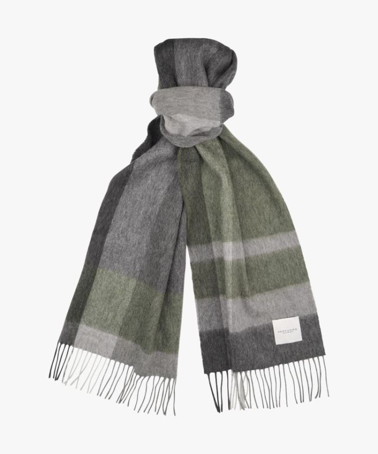 SCARF LAMBSWOOL GREY C