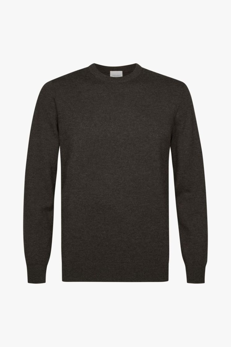PPXJ30010E PULLOVER CREW NECK BROWN H 