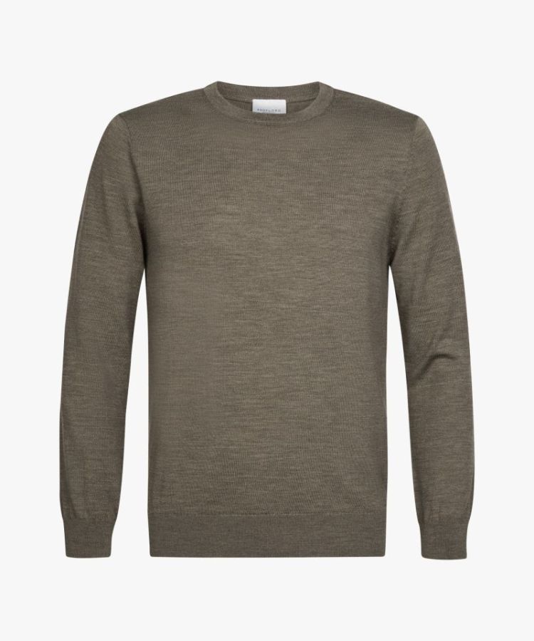 PPXJ30024D PULLOVER CREW NECK BROWN H 