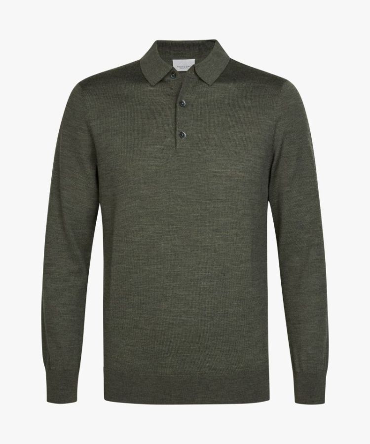 PPXJ30029D POLO LS D GREEN Z3
