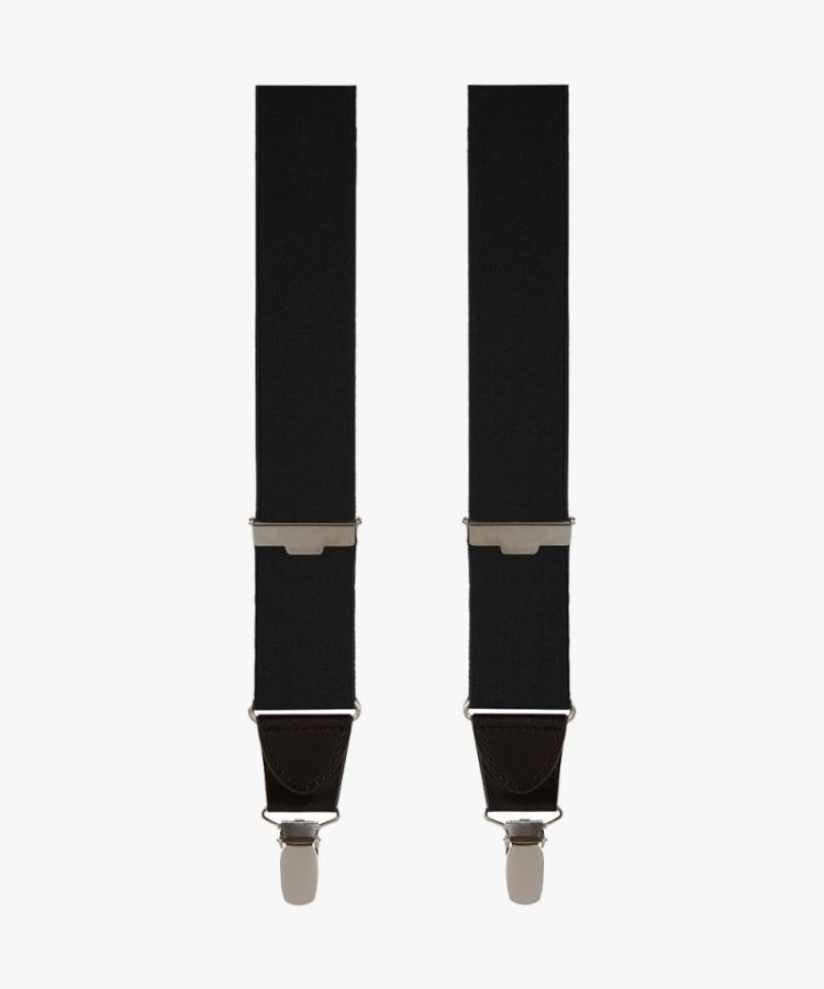 PP1L00029A BRACES SOLID BLACK A