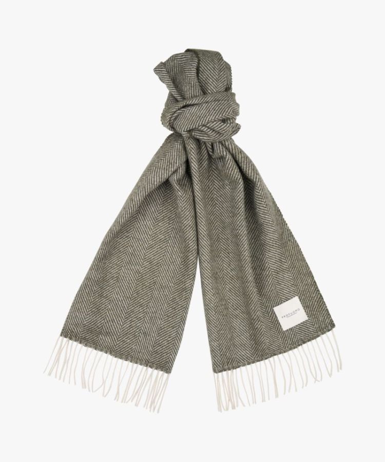 SCARF LAMBSWOOL D GREEN Z3 